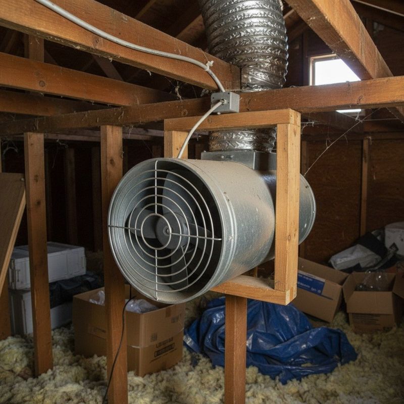 Attic Fan Installation in Provo, UT