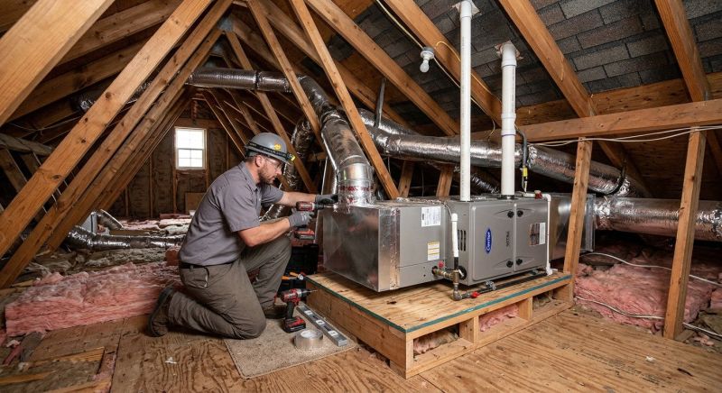 Attic Heating Installation in Kansas City, MO