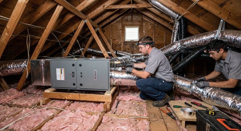 Attic Hvac Installation in Kansas City, MO