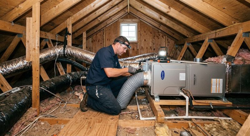 Attic Hvac Installation in Cincinnati, OH