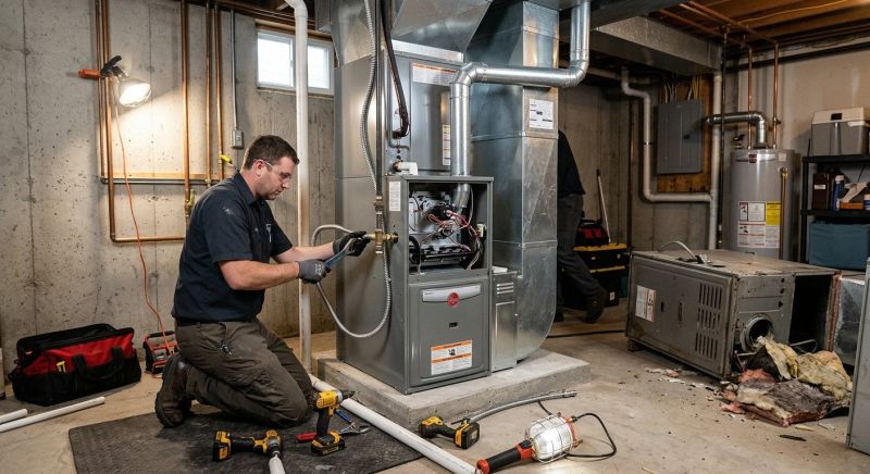 Central Heating Replacement in Kansas City, MO