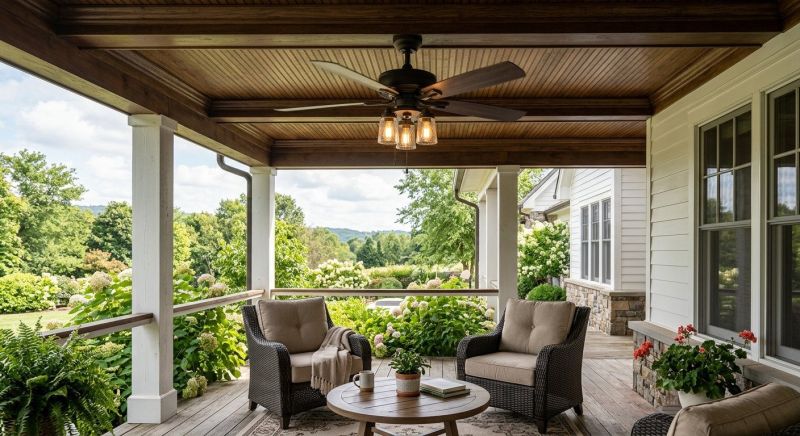 Porch Fan Installation in Olathe, KS