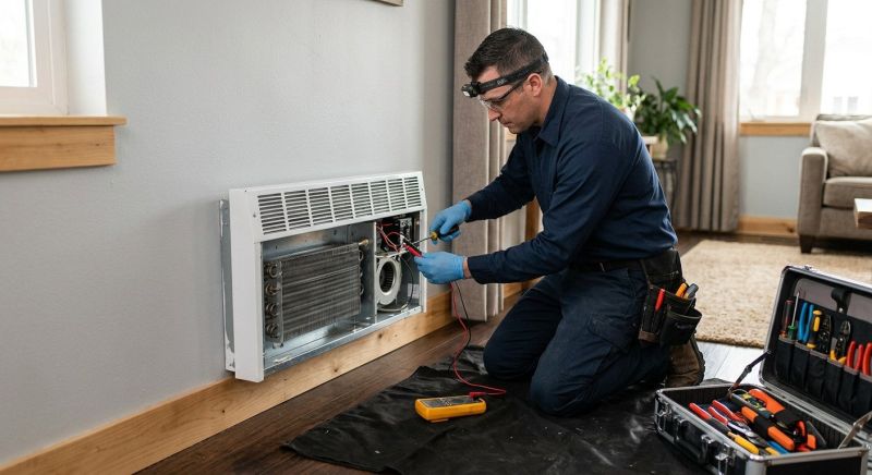 Wall Heating Installation in Annapolis, MD